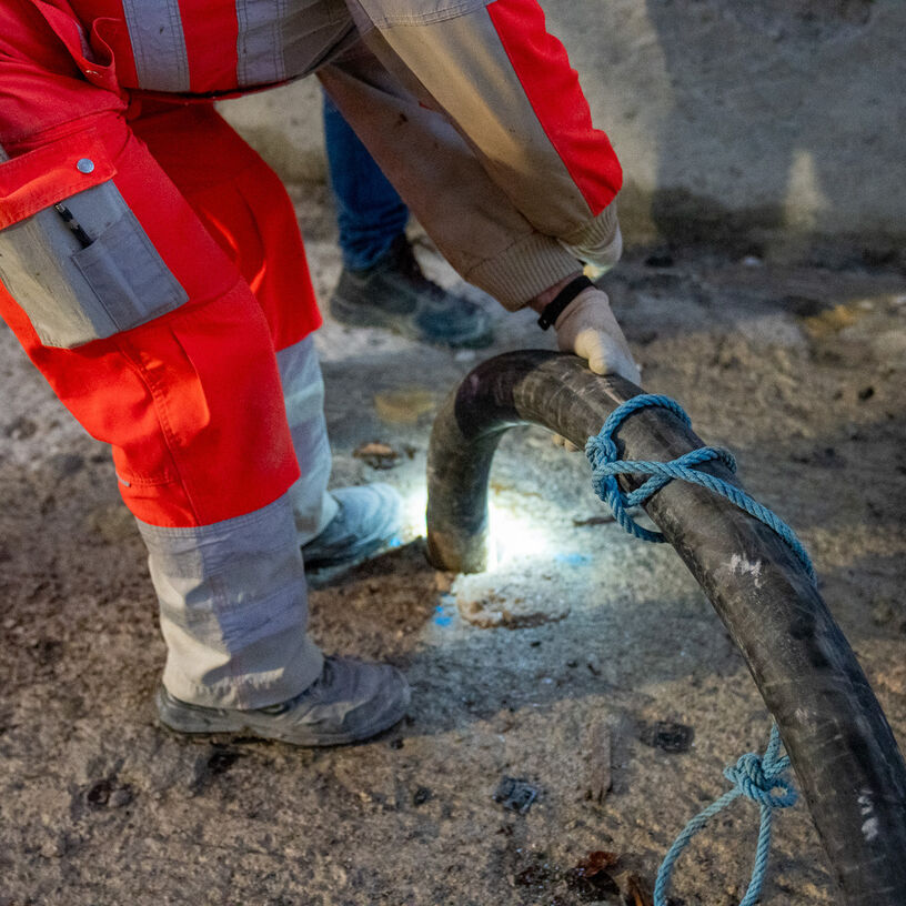 KIBECO Oulesse Anwendungen Fuellbeton